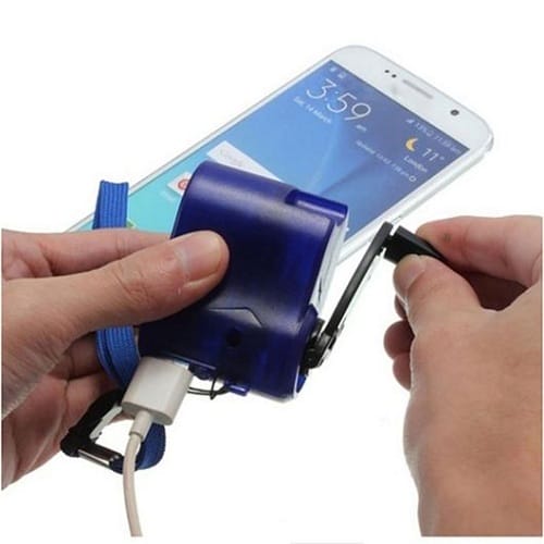 Hand Crank USB Phone Charger