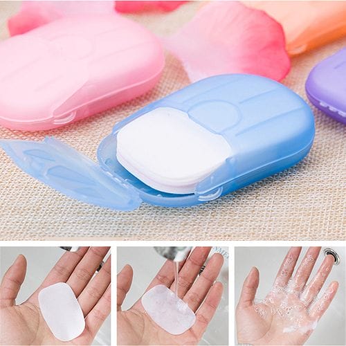 Portable Soluble Disinfectant Soap Paper