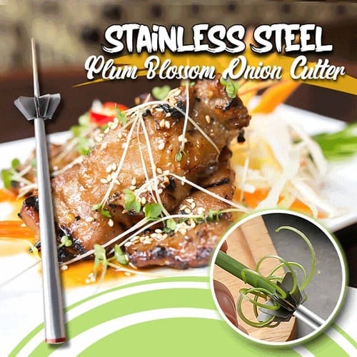 Stainless Steel Plum Blossom Onion Cutter