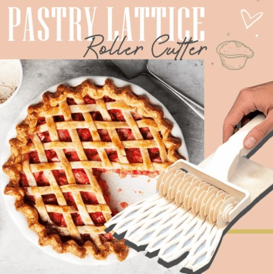Details about   Kitchen Pizza Pastry Lattice Pastry Pie Decor Cutter Plastic Wheel 2021 ma72 