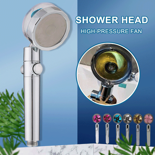360 Propeller High Pressure Shower Head