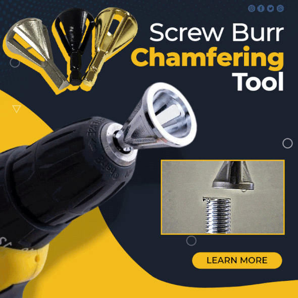 Screw Burr Chamfering Tool