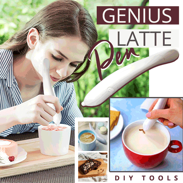 Coffee Carving Pens (Genius-latte-pen)