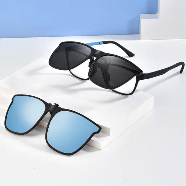 Polarized Clip-on Flip Up Sunglasses