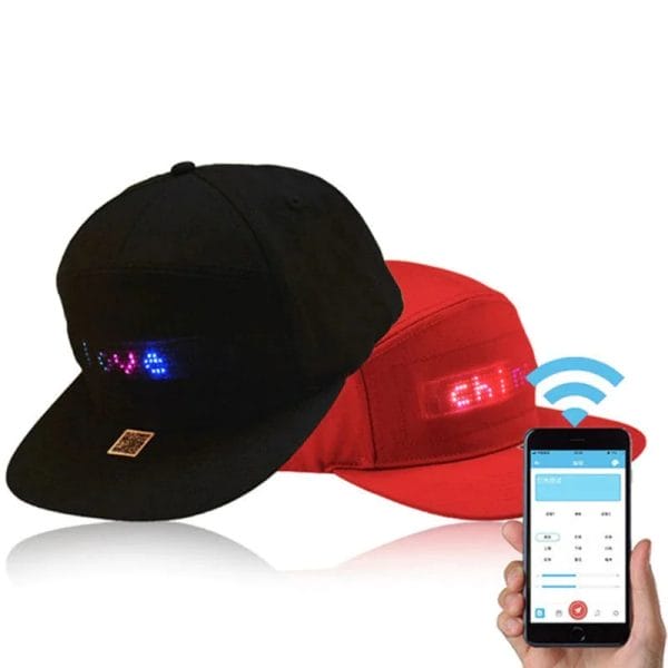 Glow Cap – LED Mobile Phone APP Controlled Baseball Hat