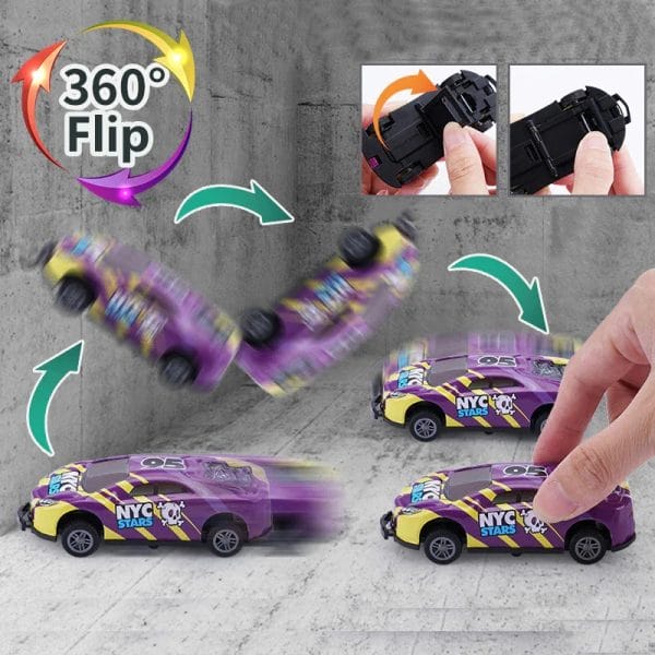Children’s Stunt Alloy 360 Flip Toy Car