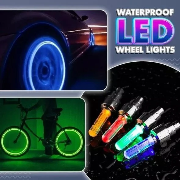 Waterproof Led Wheel Lights-4PCS