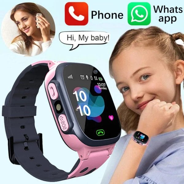 Kids GPS Tracker SOS Smartwatch