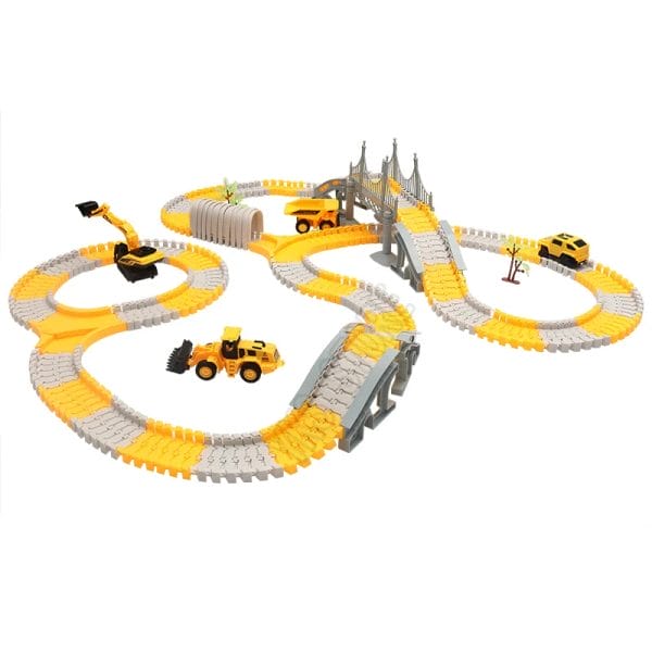 Construction Track Playset Building Toy