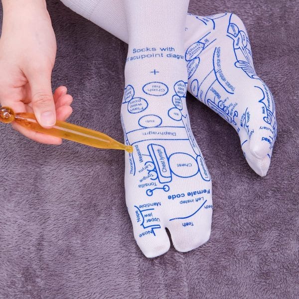 Reflexology Socks with Trigger Point Massage Tool